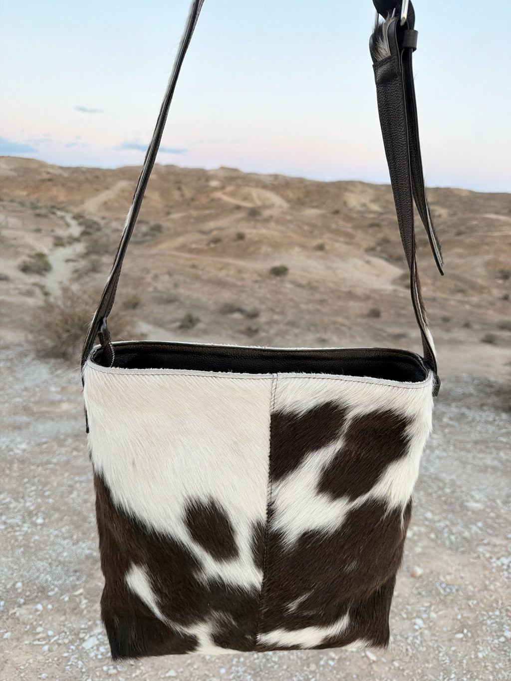 Hair on hide leather cowhide purse western boutique handbag VNTGcowgirl