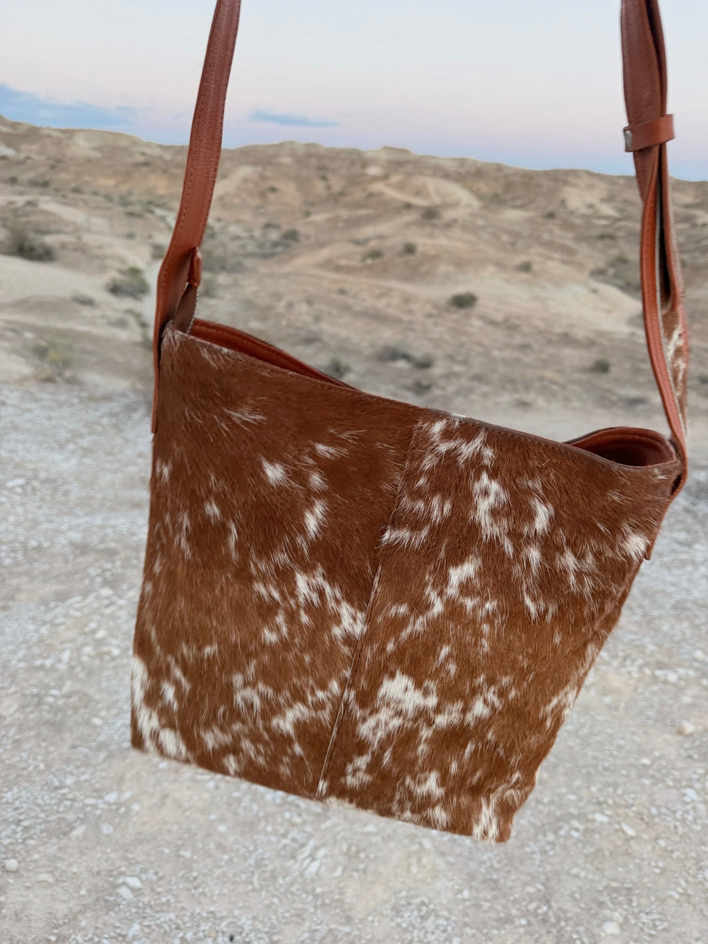 Hair on hide leather cowhide purse western boutique handbag VNTGcowgirl