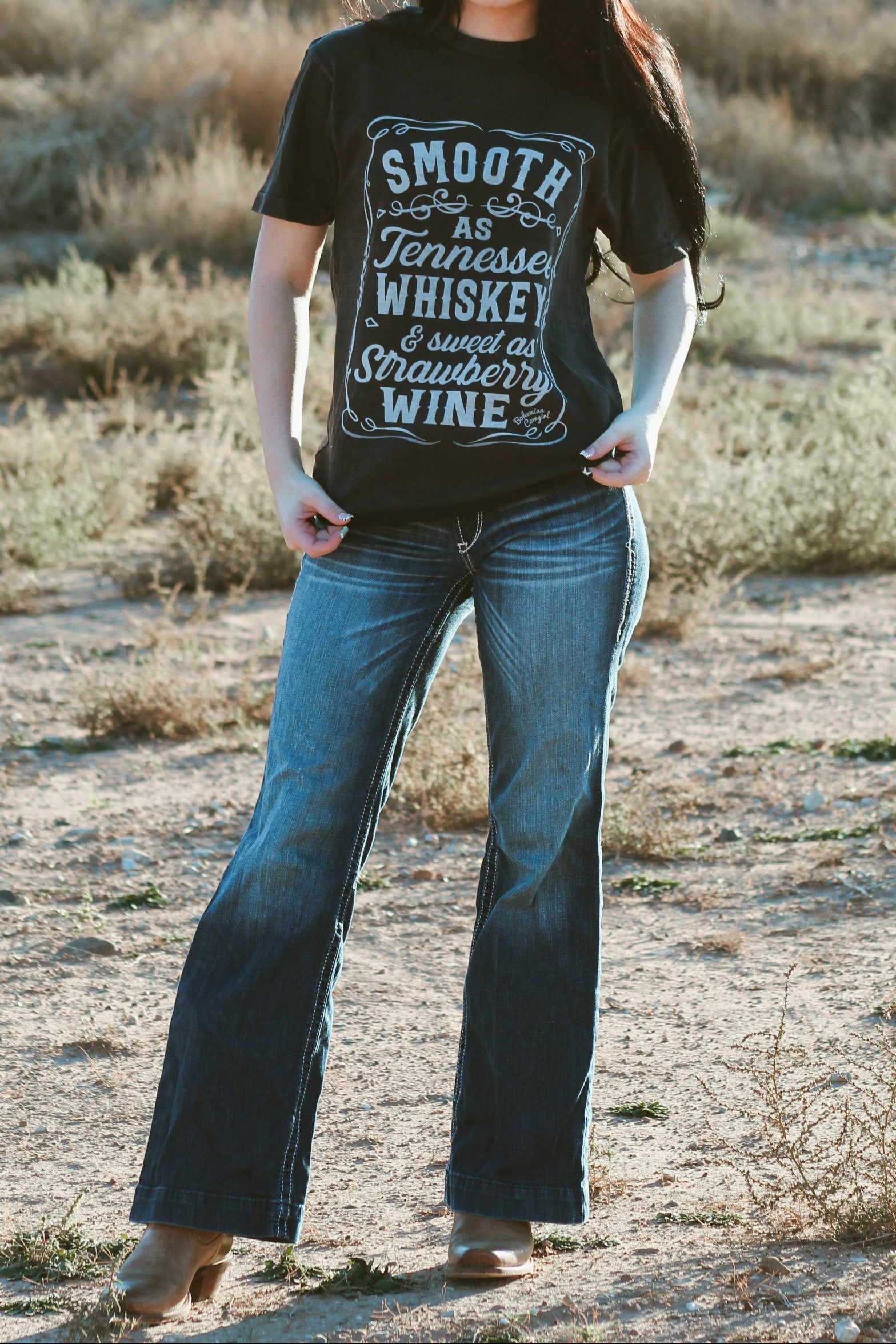 Smooth as Tennessee Whiskey Graphic Tee