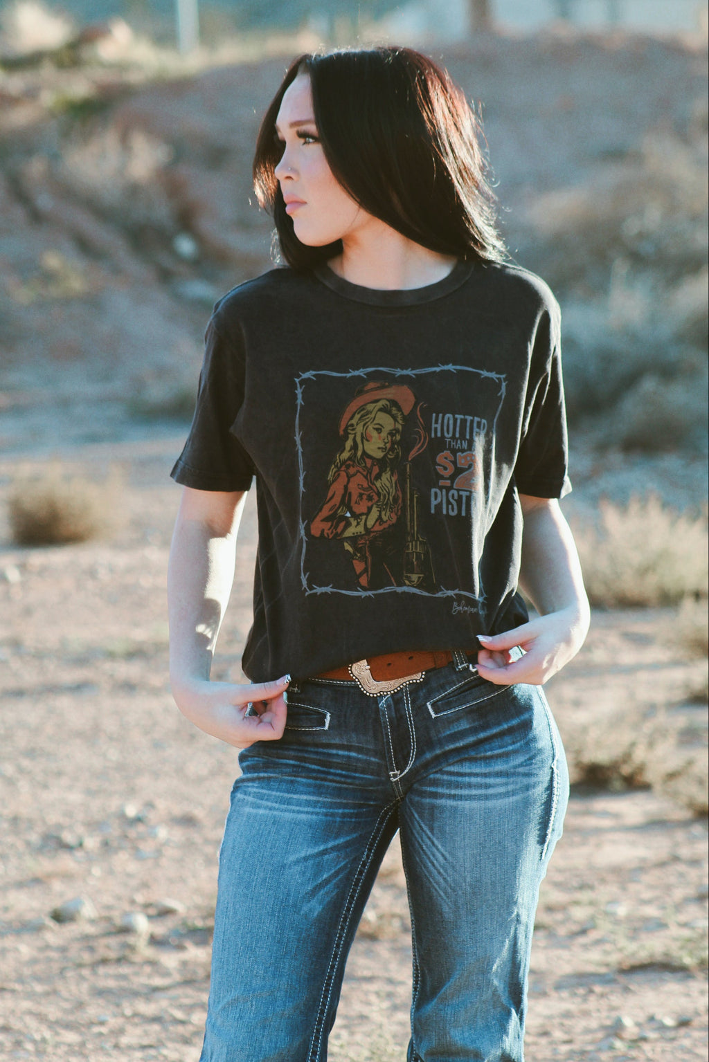 Hotter Than a $2 Pistol Graphic Tee