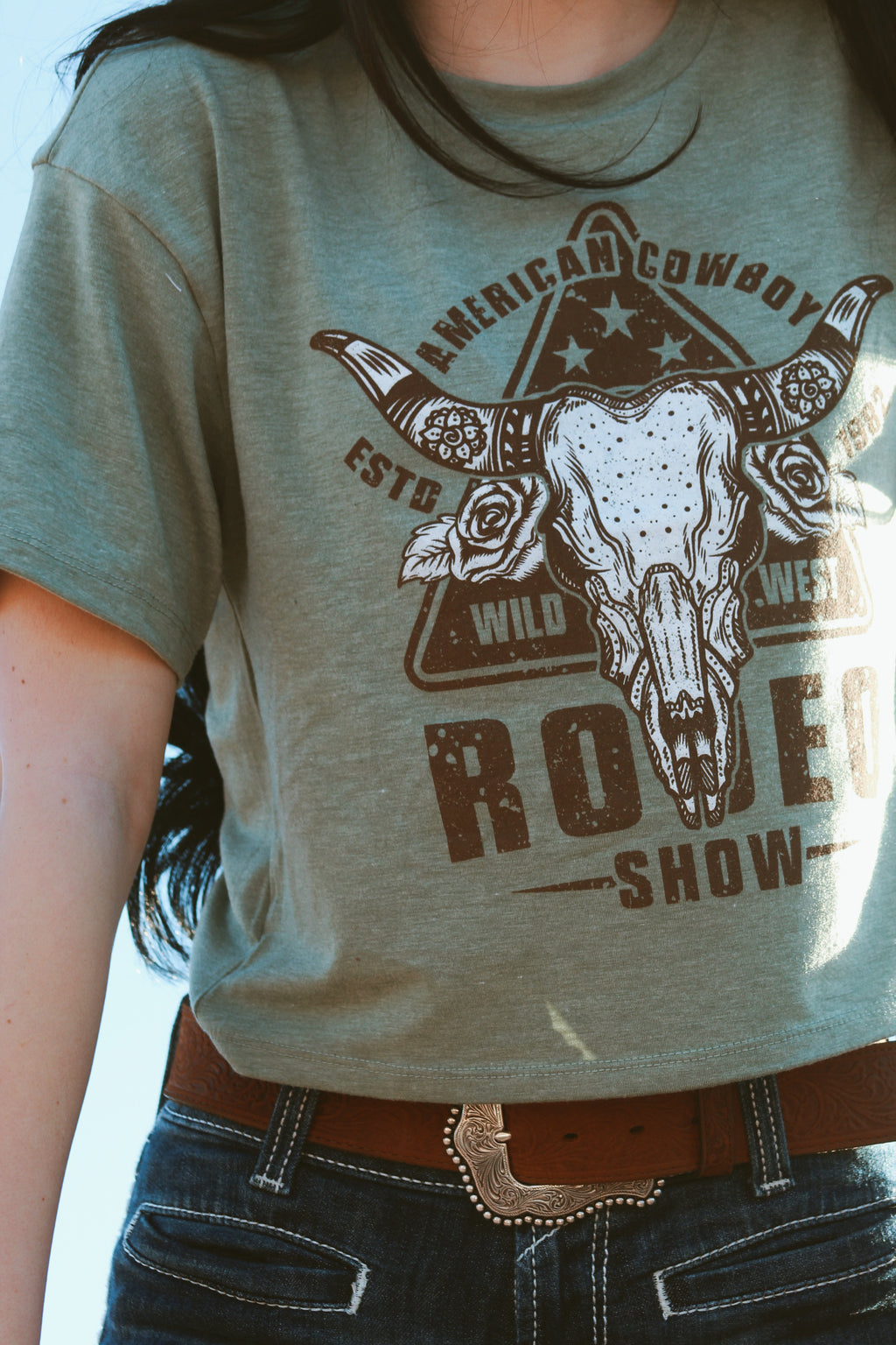 American Cowboy Rodeo Graphic Tee